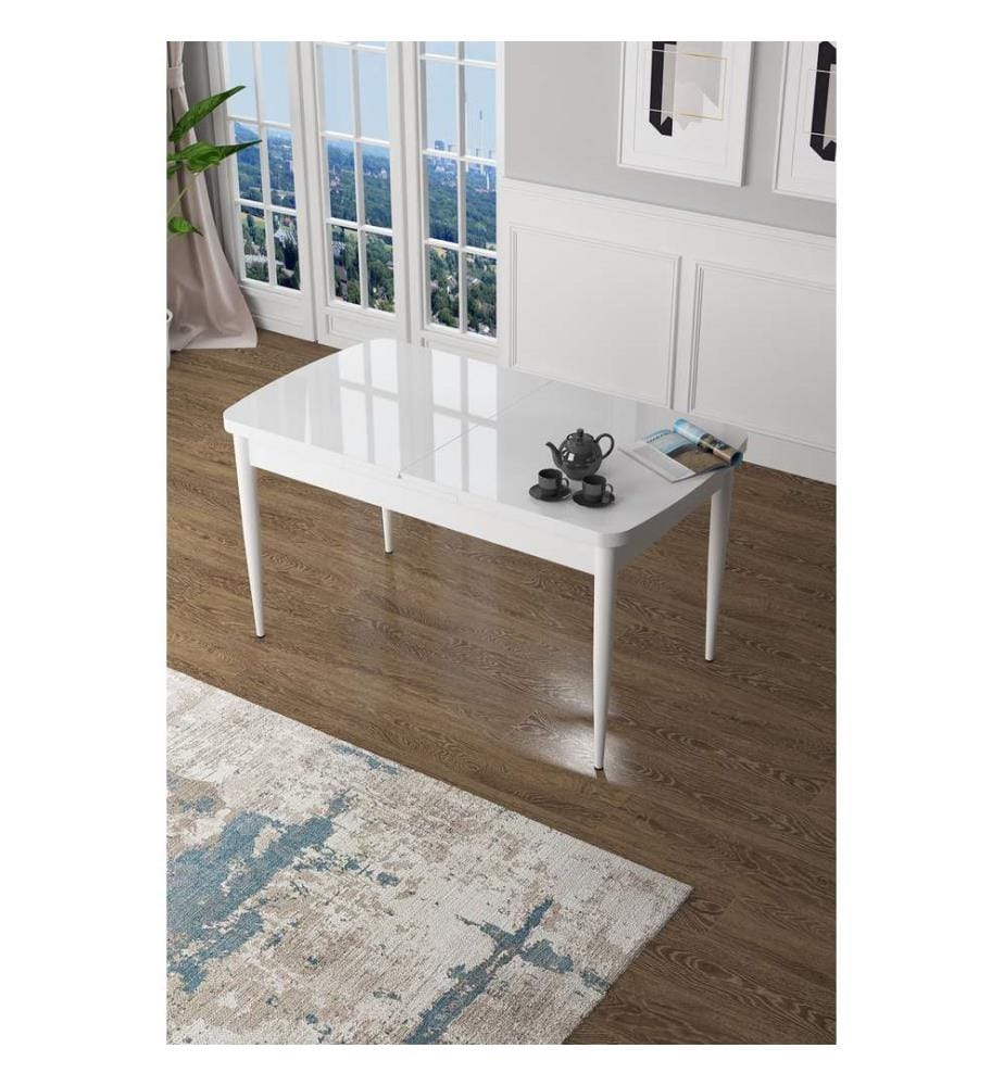 Esstisch, weiss, 100 % MDF