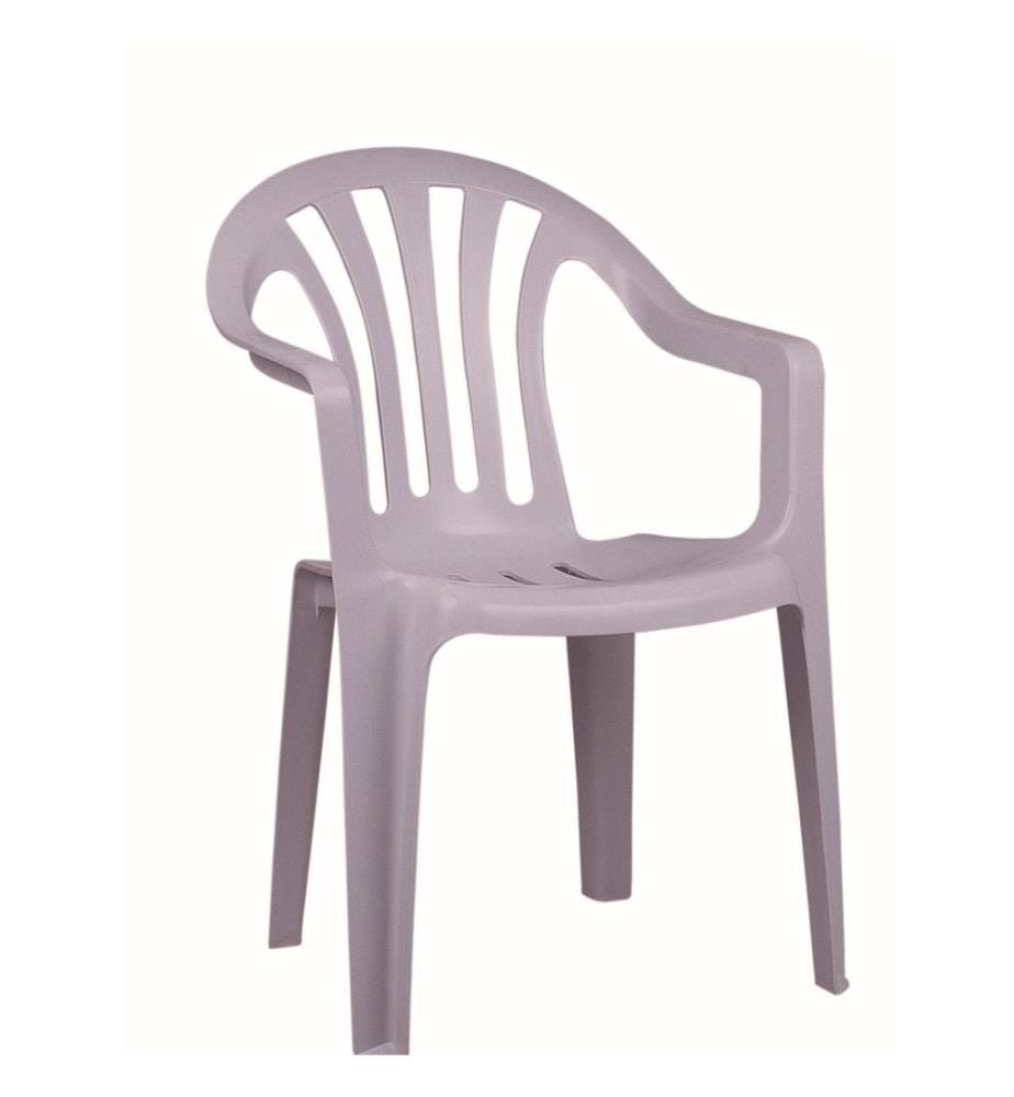 Chaise, blanc, 100 % polypropylène