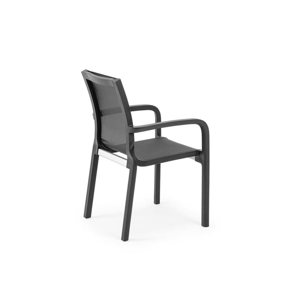 Stuhl, schwarz, 100 % Polypropylen
