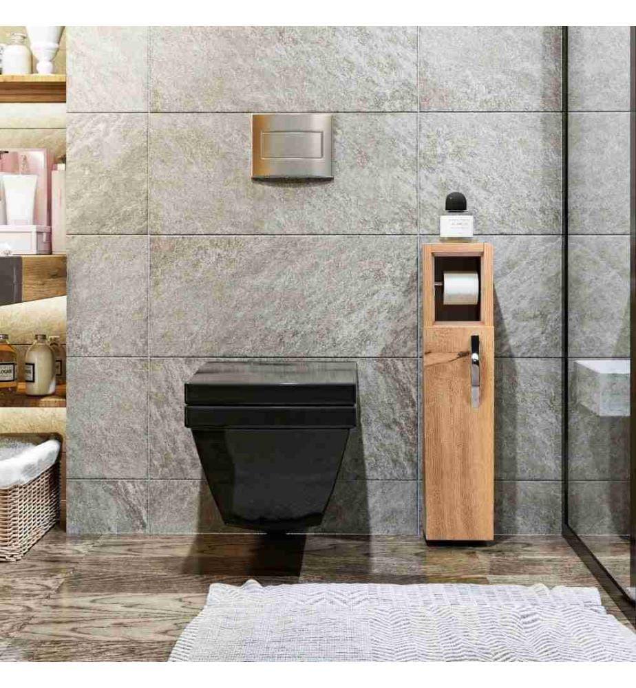 Armoire de toilette, chêne, panneau de particules mélaminé