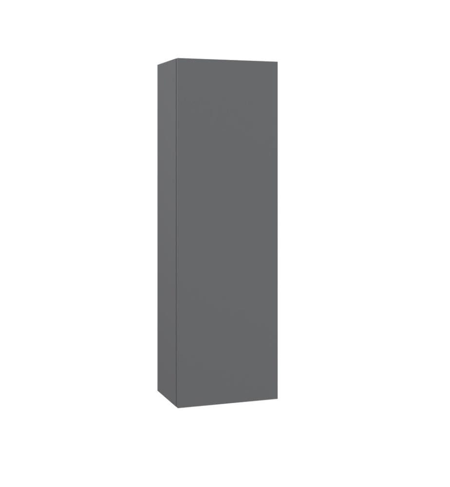Meuble de salle de bain gris mat 100 % MDF PET mat