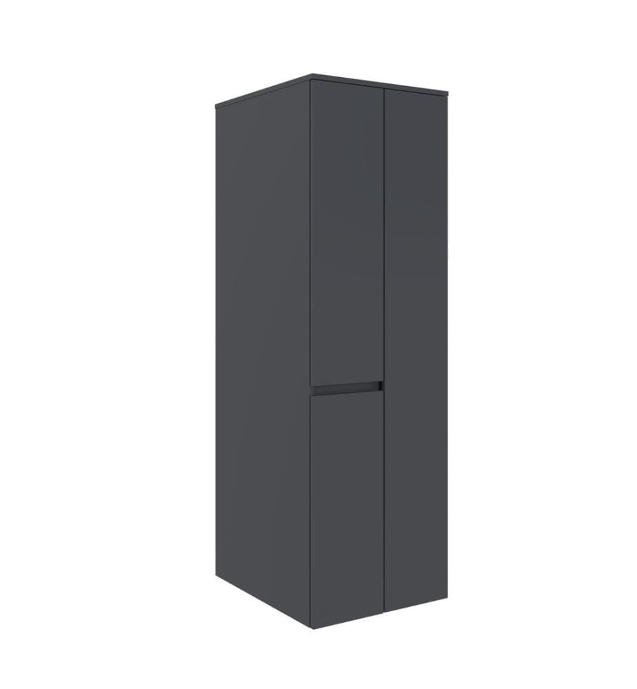 Badezimmerschrank matt anthrazit 100 % melaminbeschichtete MDF-Platte