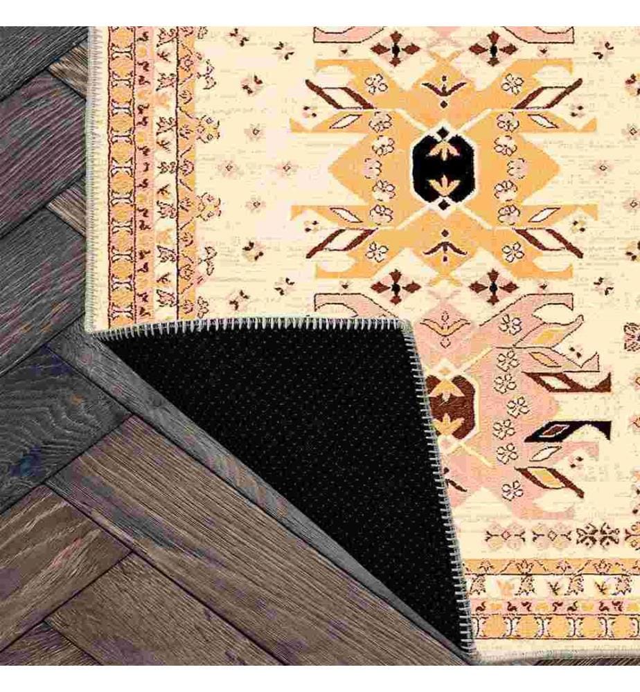 Tappeto, Crema, 70% cotone - 30% ciniglia, 120 x 180 cm