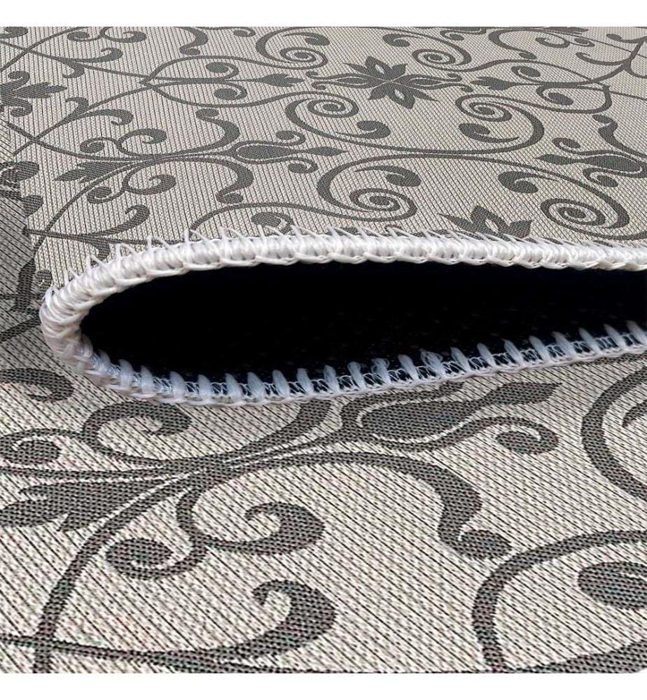Tappeto, Grigio, 70% Cotone - 30% Ciniglia, 160 x 250 cm