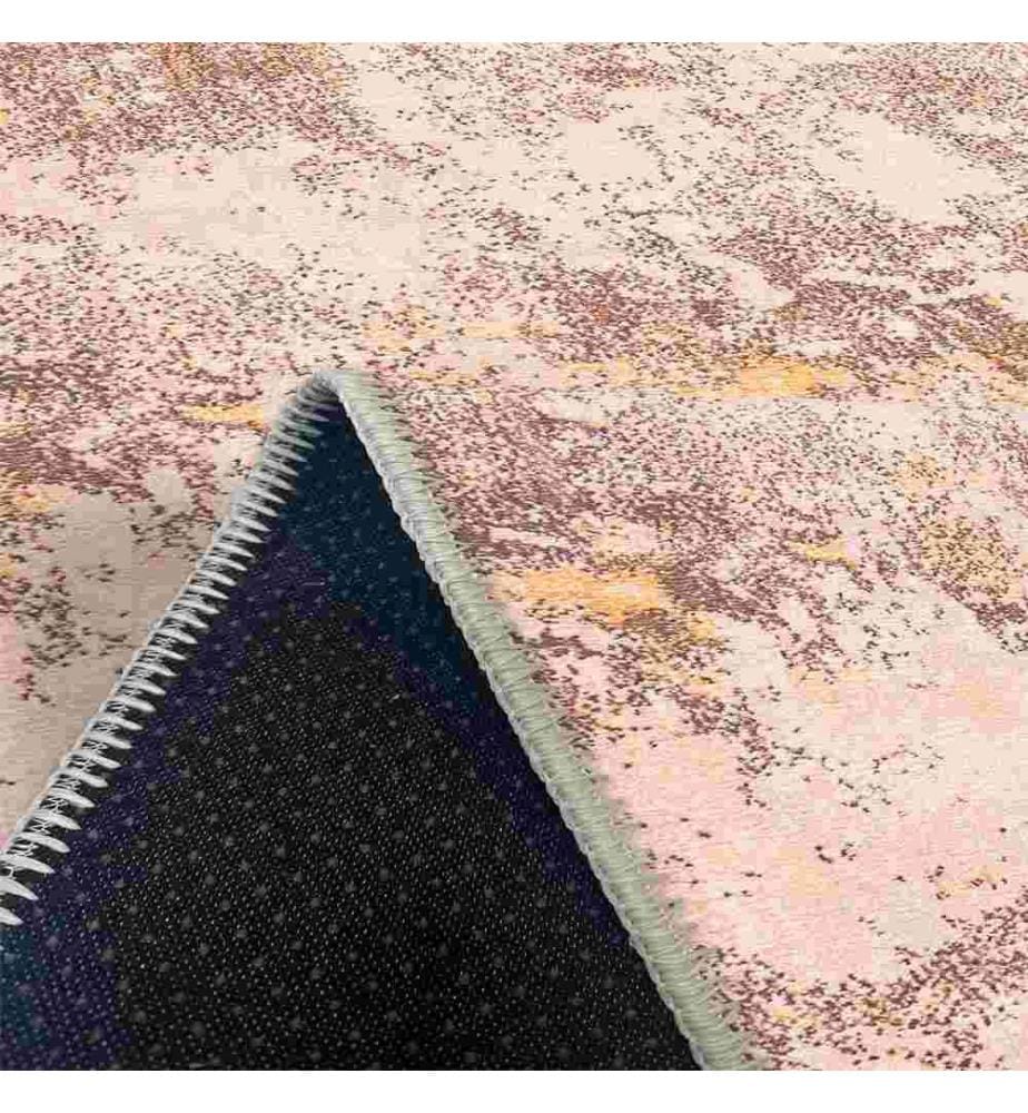 Tappeto, Rosa, 70% Cotone - 30% Ciniglia, 80 x 150 cm
