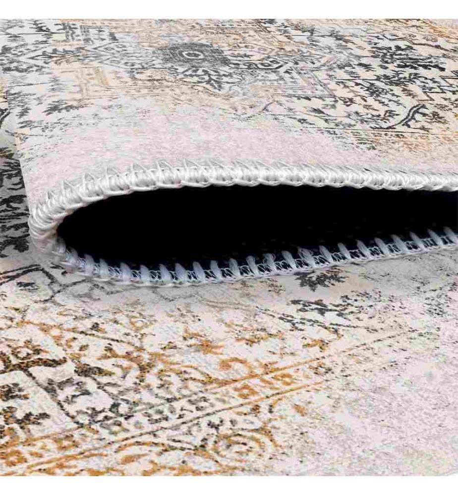 Tappeto, Crema, 70% cotone - 30% ciniglia, 80 x 200 cm