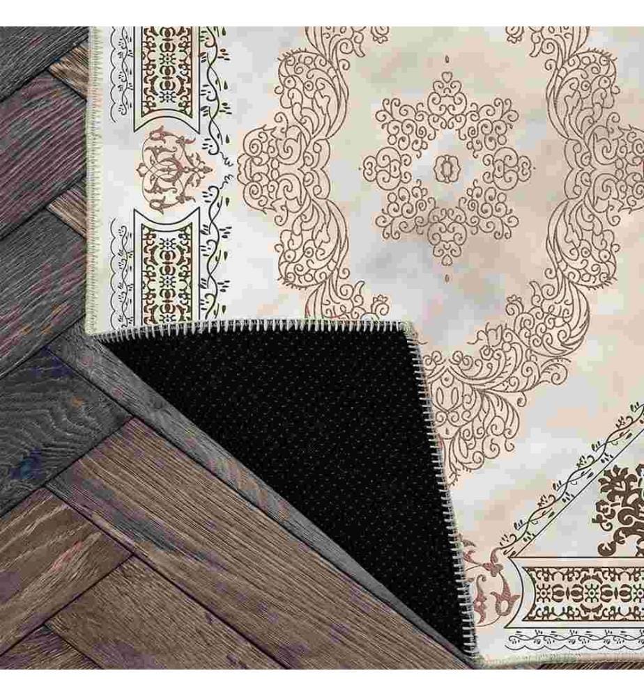 Tappeto, Crema, 70% cotone - 30% ciniglia, 160 x 250 cm