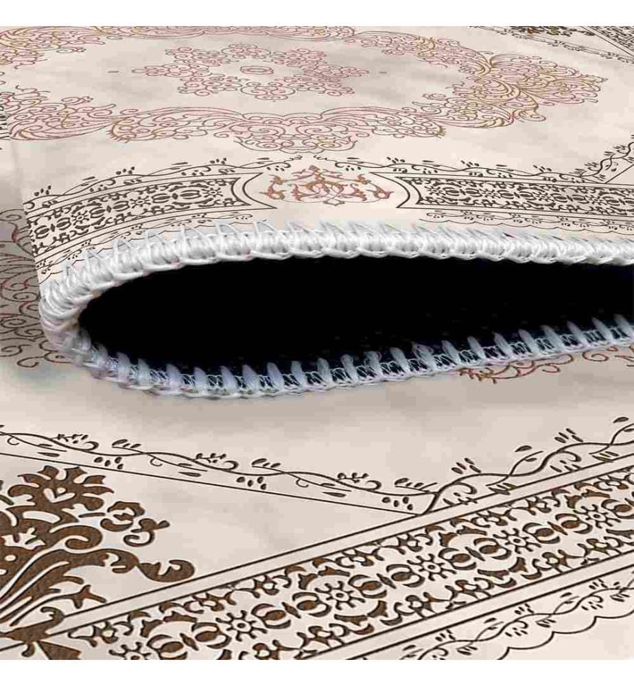 Tappeto, Crema, 70% cotone - 30% ciniglia, 160 x 250 cm