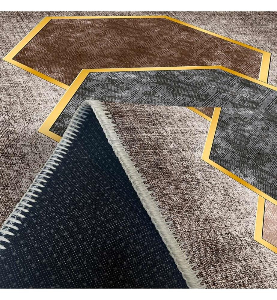 Tappeto, Marrone, 70% Cotone - 30% Ciniglia, 80 x 150 cm