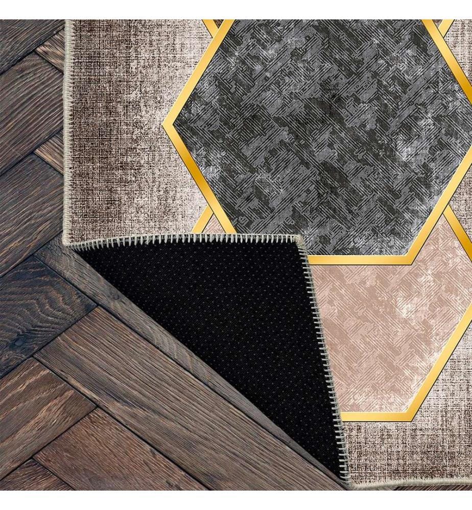 Tappeto, Marrone, 70% Cotone - 30% Ciniglia, 80 x 150 cm