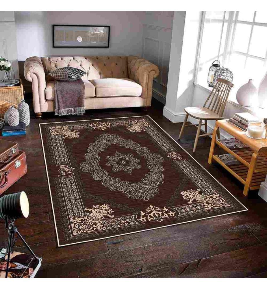 Tappeto, Marrone, 70% Cotone - 30% Ciniglia, 80 x 200 cm