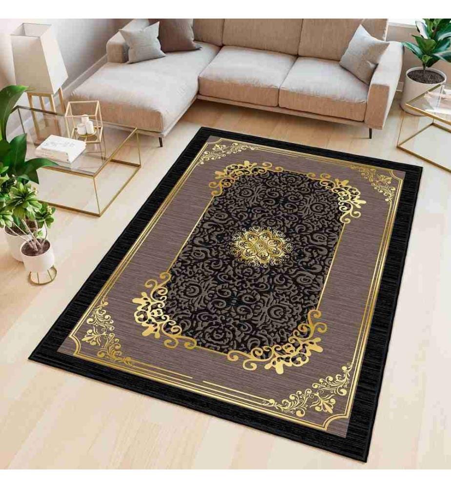 Tappeto, Grigio, 70% cotone - 30% ciniglia, 120 x 180 cm