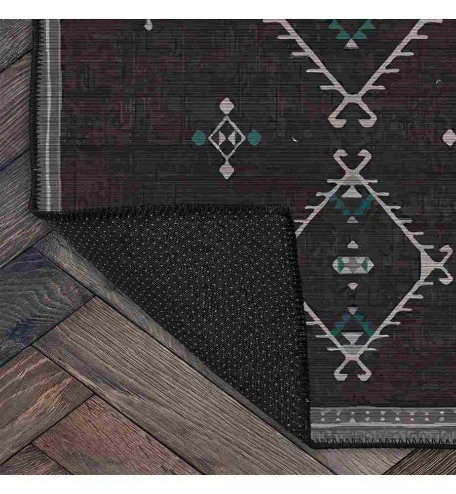 Tappeto, Marrone, 70% Cotone - 30% Ciniglia, 60 x 100 cm