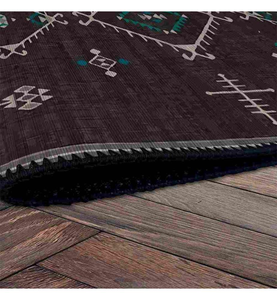 Tappeto, Marrone, 70% Cotone - 30% Ciniglia, 60 x 100 cm