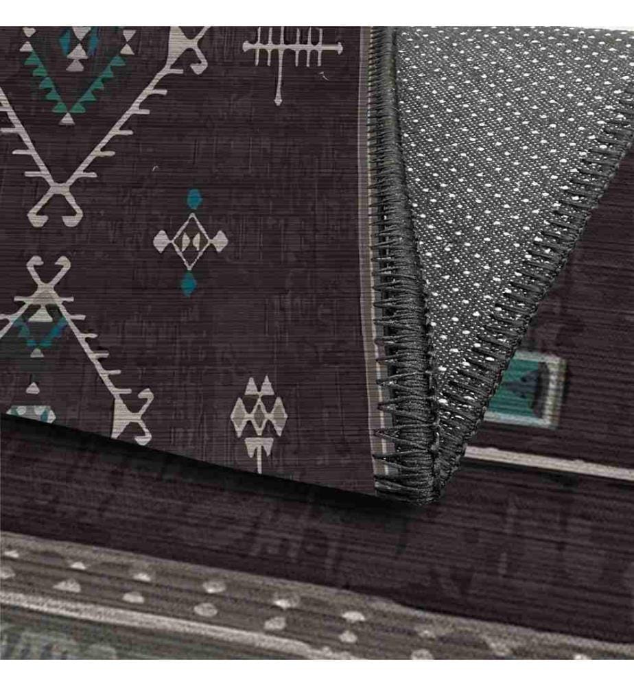Tappeto, Marrone, 70% Cotone - 30% Ciniglia, 80 x 120 cm