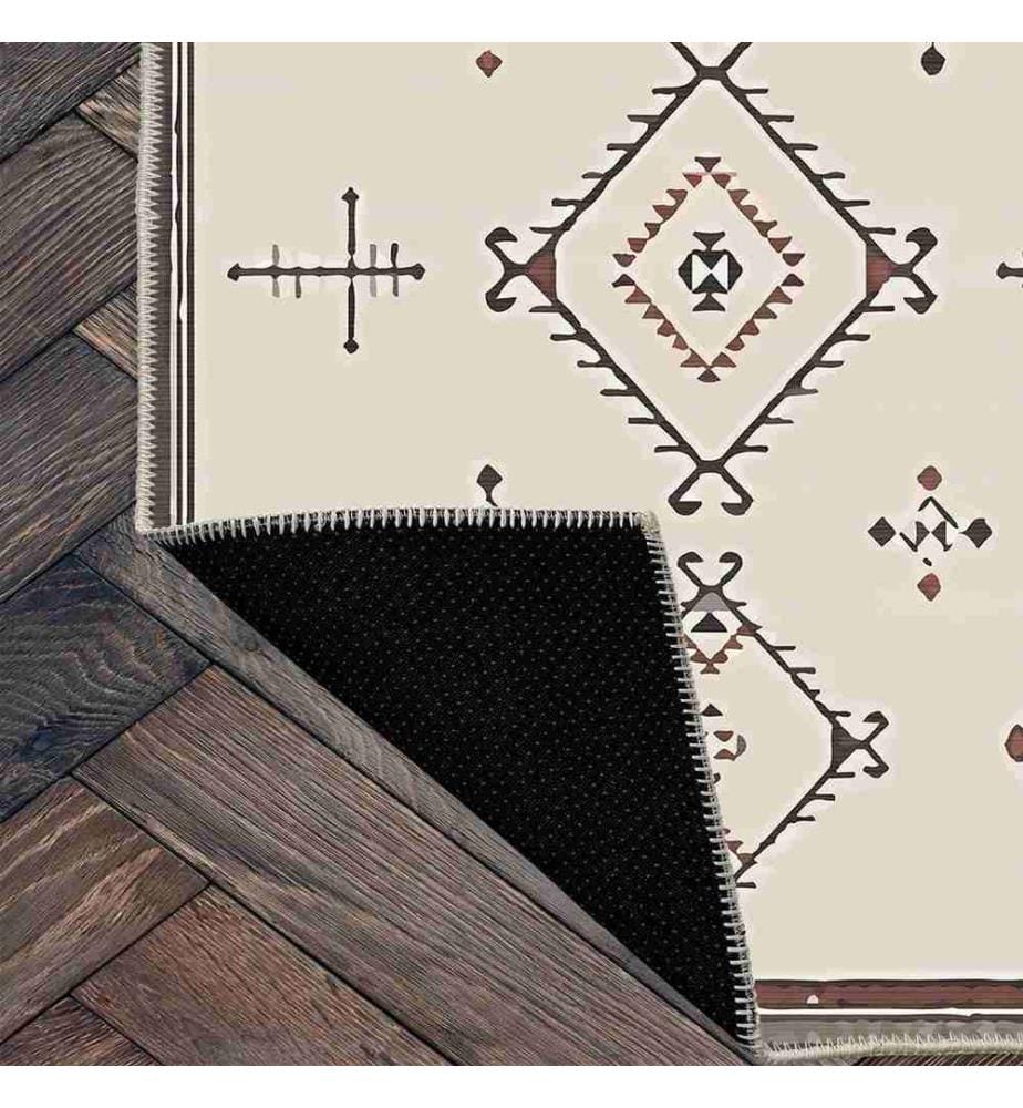 Tappeto, Crema, 70% cotone - 30% ciniglia, 160 x 230 cm