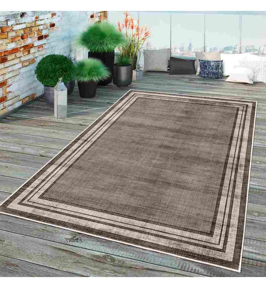 Tappeto, Marrone, 70% Cotone - 30% Ciniglia, 80 x 300 cm