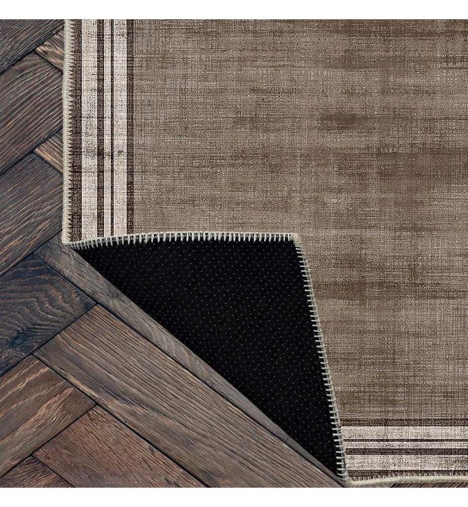 Tappeto, Marrone, 70% Cotone - 30% Ciniglia, 100 x 150 cm