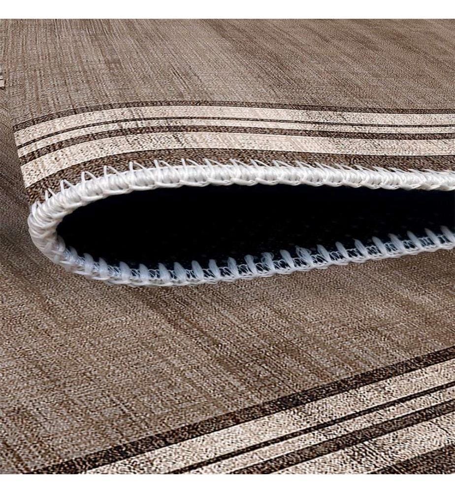 Tappeto, Marrone, 70% Cotone - 30% Ciniglia, 100 x 150 cm
