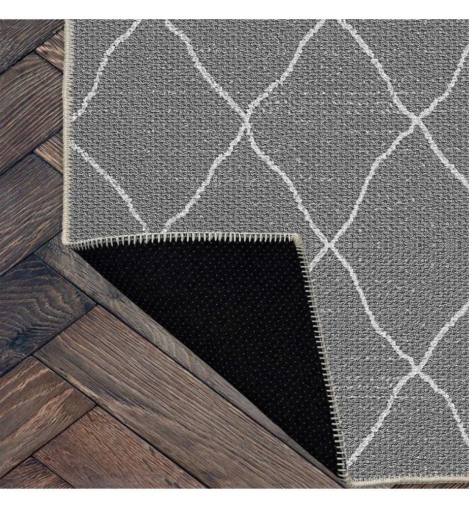 Tappeto, Grigio, 70% cotone - 30% ciniglia, 120 x 180 cm