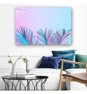 Dekoratives Gemälde aus gehärtetem Glas, Multicolor, gehärtetes Glas