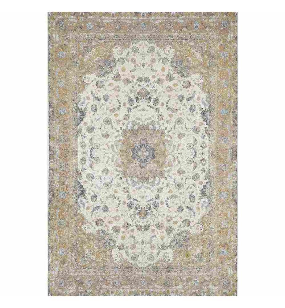 Tapis, vert, 70% coton - 30% polyester, 80 x 120 cm