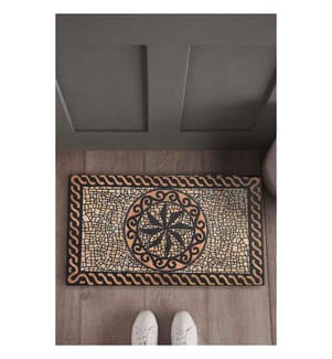Zerbino in PVC, Multicolore, PVC, lato inferiore antiscivolo