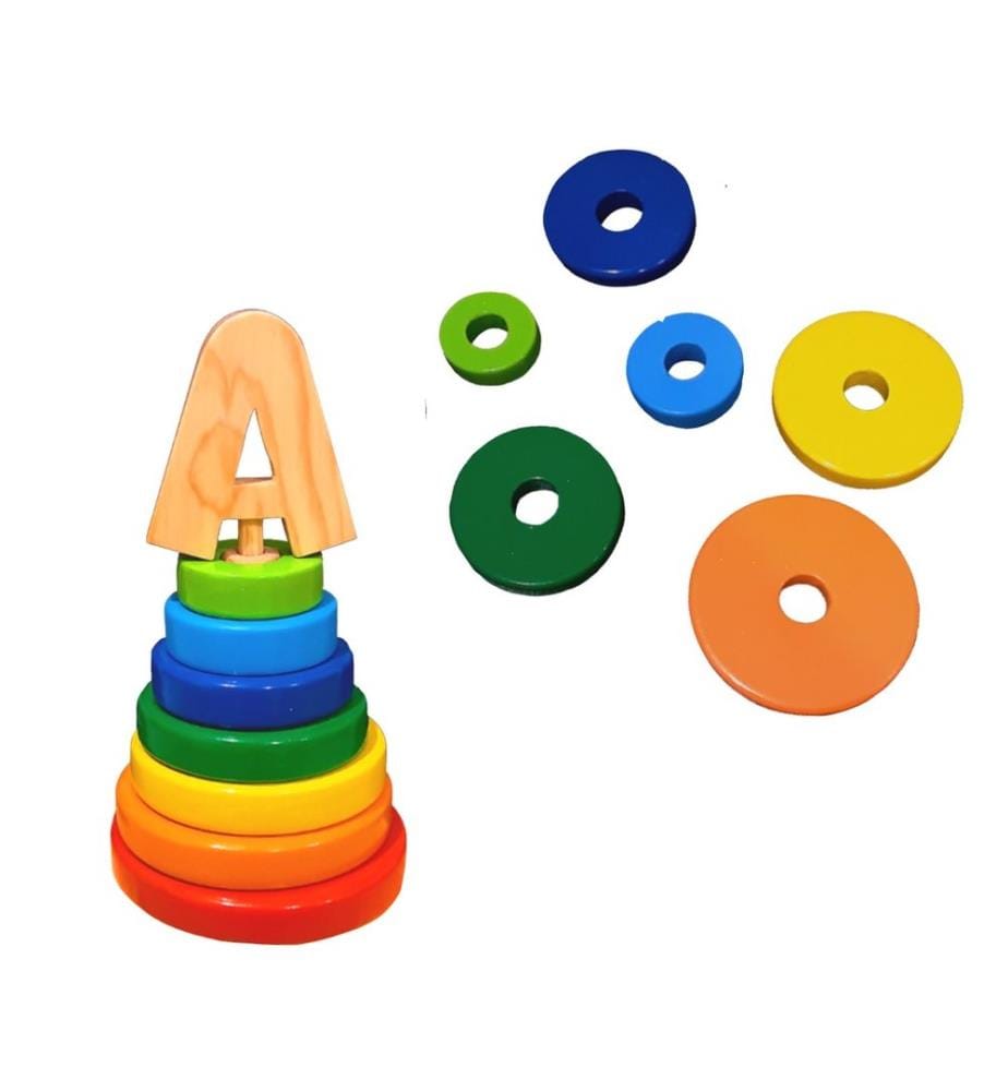 Toy, Multicolor, Pine