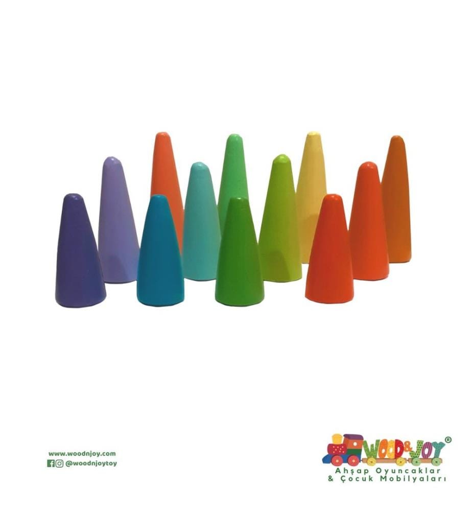 Toy, Multicolor, Pine