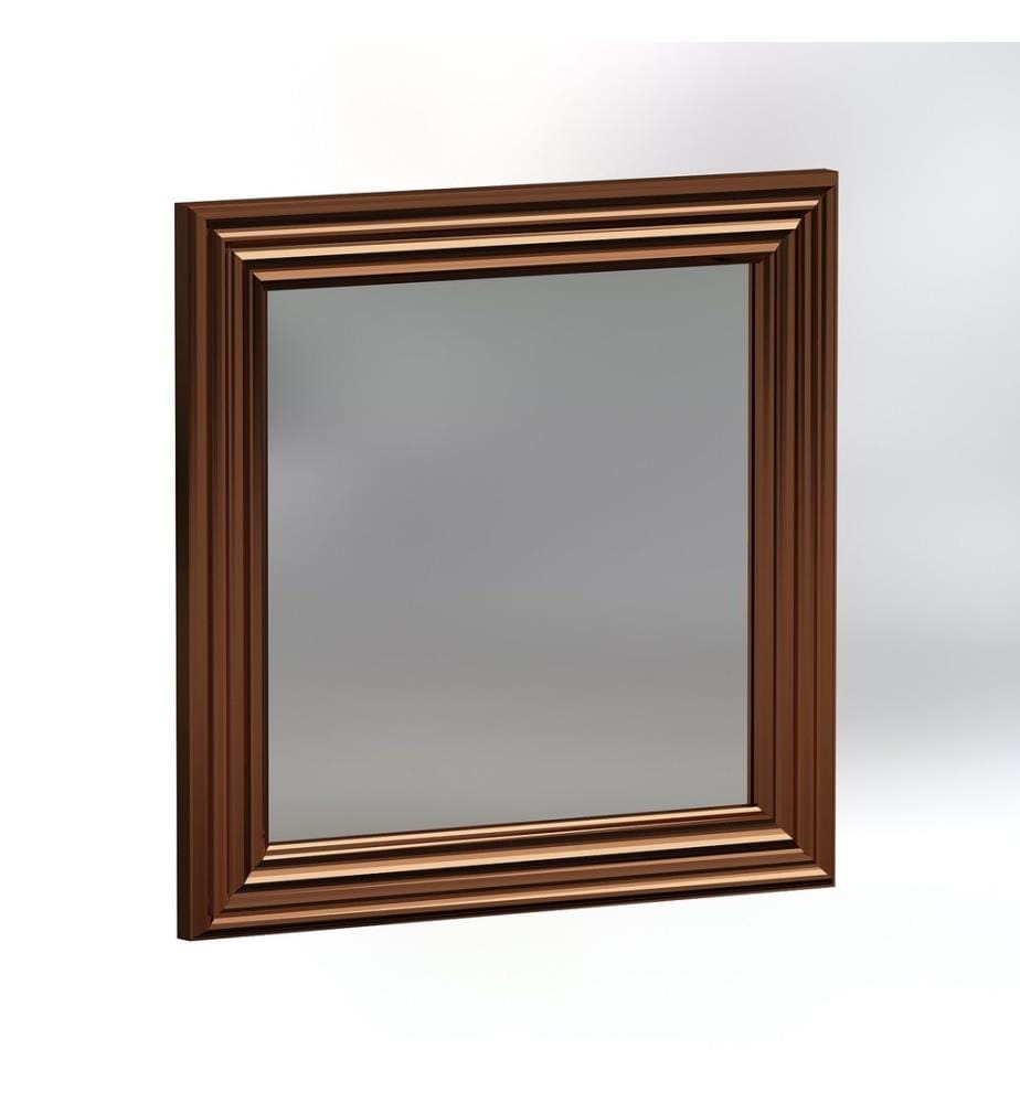 Set A Specchio, 4 Pezzi, Bronzo, MDF