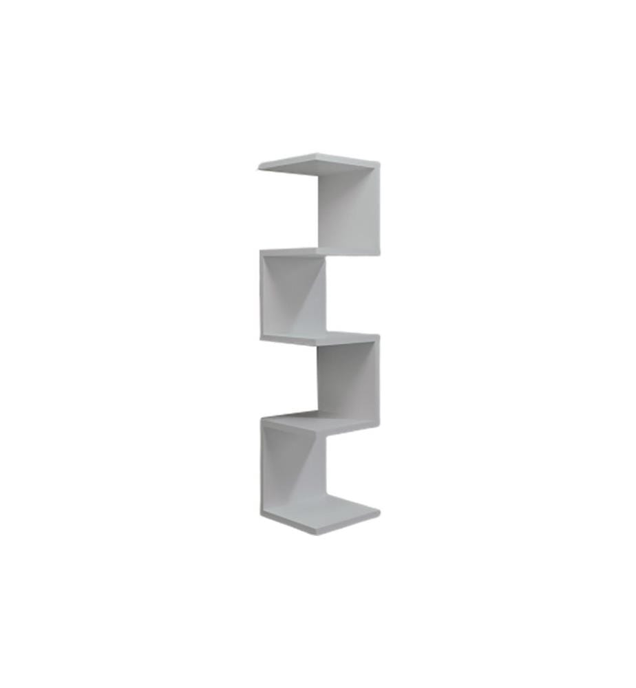 Etagère murale, blanc, panneau de particules mélaminé