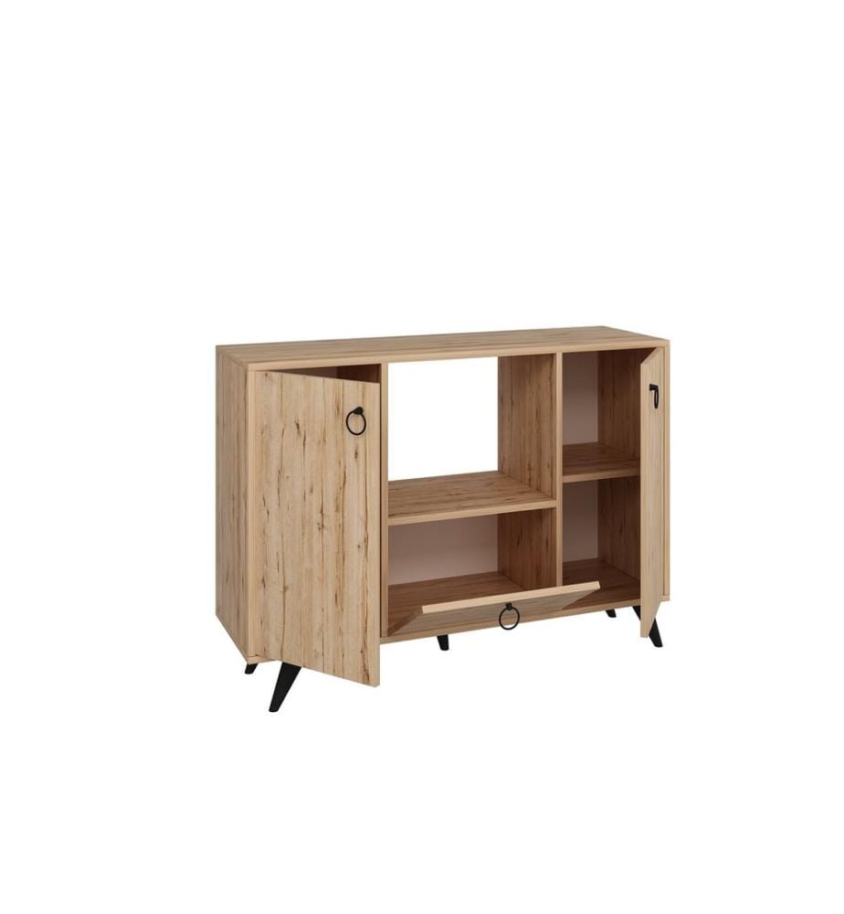 Console, Atlantic Pine, Melamine Coated Particle Board