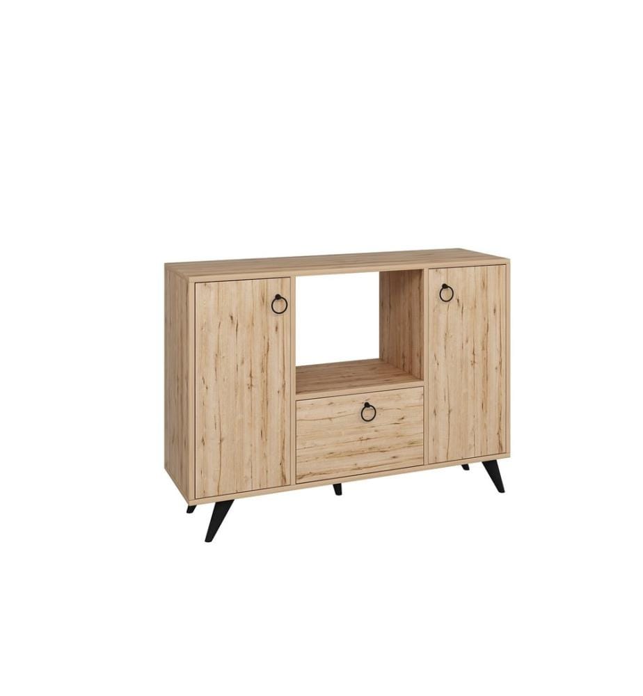 Console, Atlantic Pine, Melamine Coated Particle Board