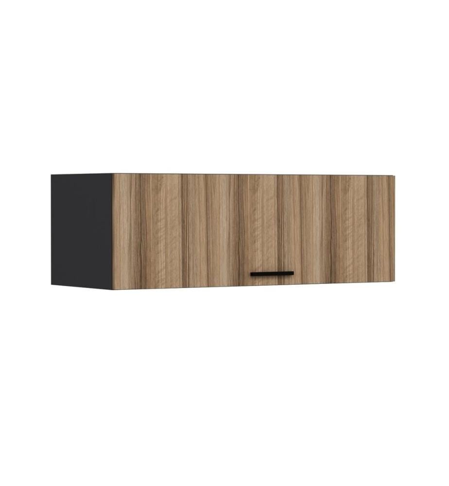 Armoire murale, Anthracite, Dore, panneau de particules mélaminé