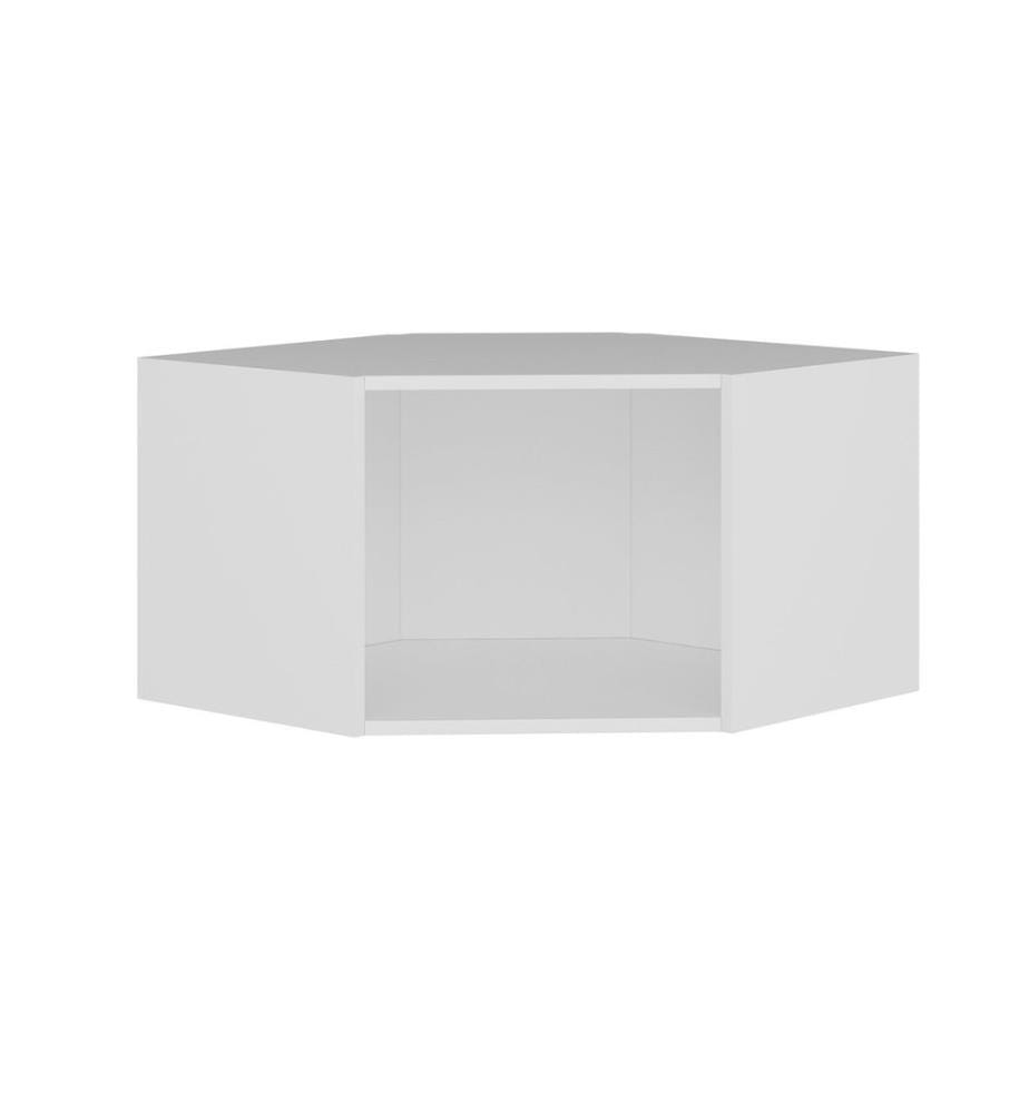 Armoire murale, blanc, panneau de particules mélaminé