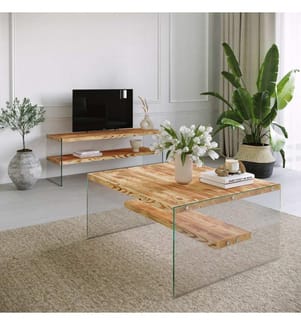 Color Quercia, Soggiorno, 45X120X35 cm, In Legno Massiccio Di Pino