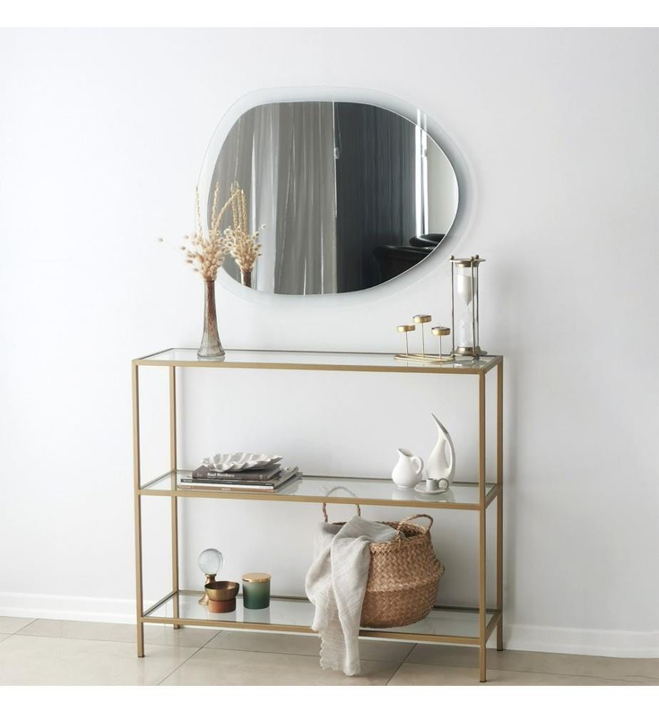 Miroir, Transparent, Verre trempé