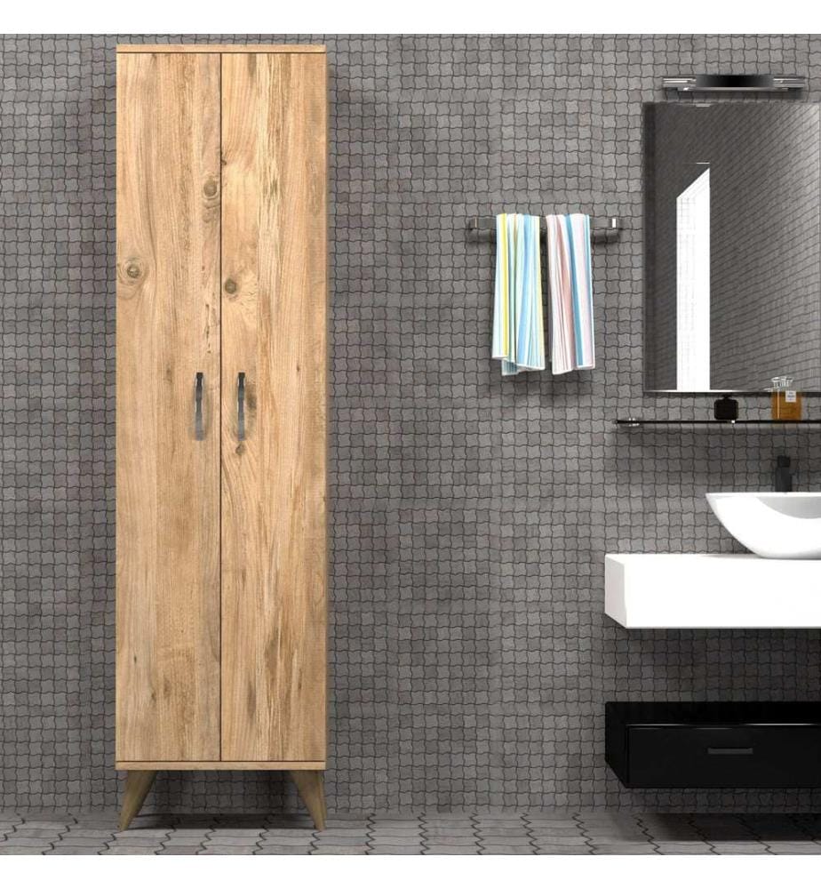 Mobile Da Bagno, Pino Atlantico, Disco Di Particelle Rivestito Di Melamina