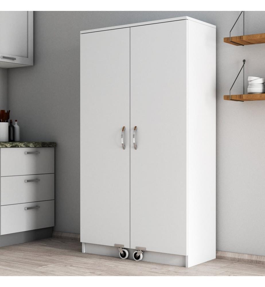 Mobile Da Cucina, Bianco, Disco Di Particelle Rivestito Di Melamina