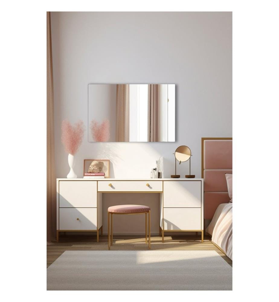 Spiegel, Silber, Shutterproof Unbreakable Mirror, Acryl Mirror With MDF Backing