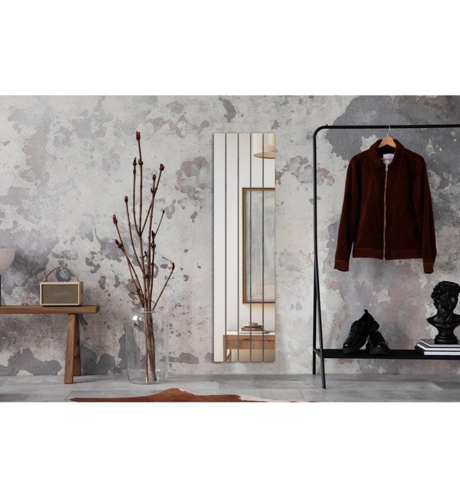 Miroir, Argent, Miroir incassable, Miroir acrylique avec support MDF