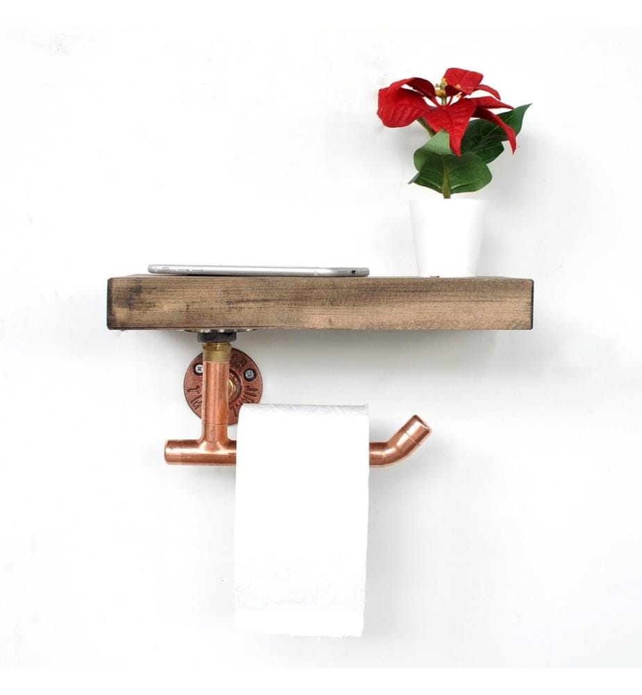 Oro Rosa, Mensole A Parete, 15X30X14 cm, Fichtholz