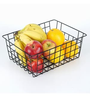 Organizzatore da cucina, Nero, Metallo