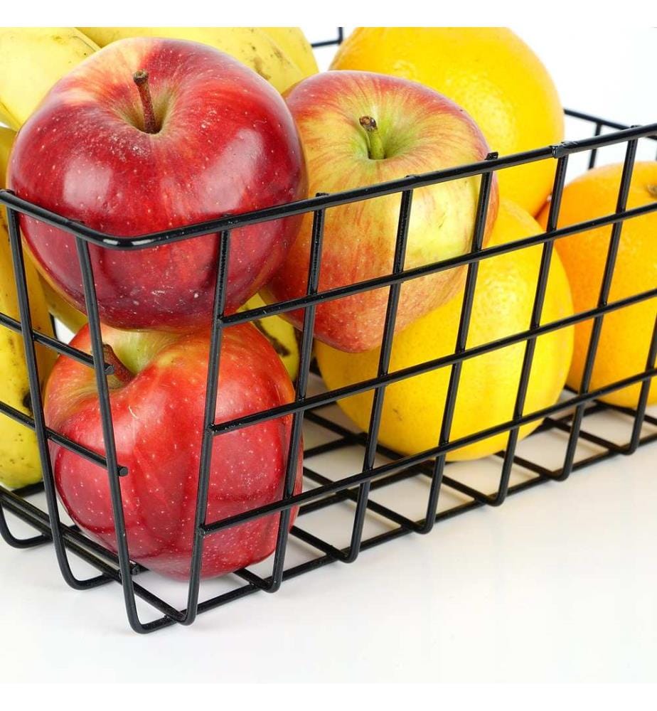 Organizzatore da cucina, Nero, Metallo
