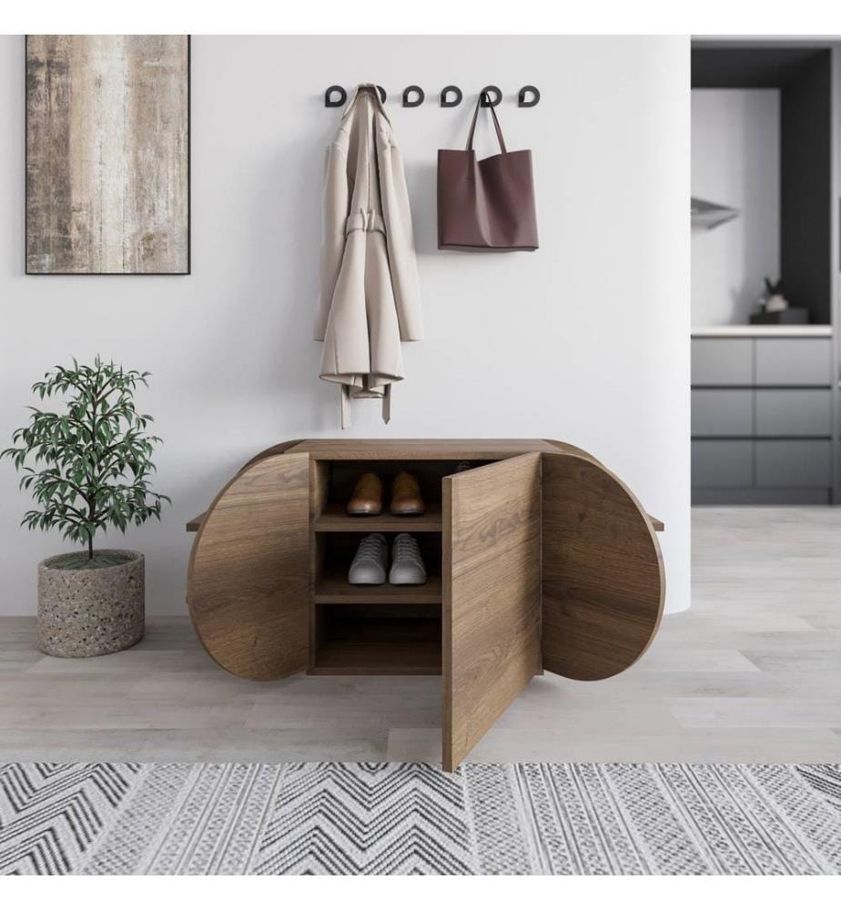 Schuhschrank, Hitit, Melaminharzbeschichtete Spanplatte