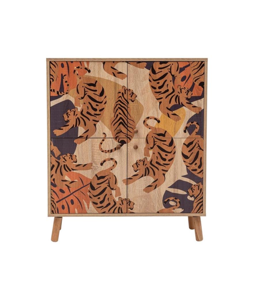 Set di mobili per corridoio, Sonomo, Blu scuro, Pannello di particelle rivestito in melamina