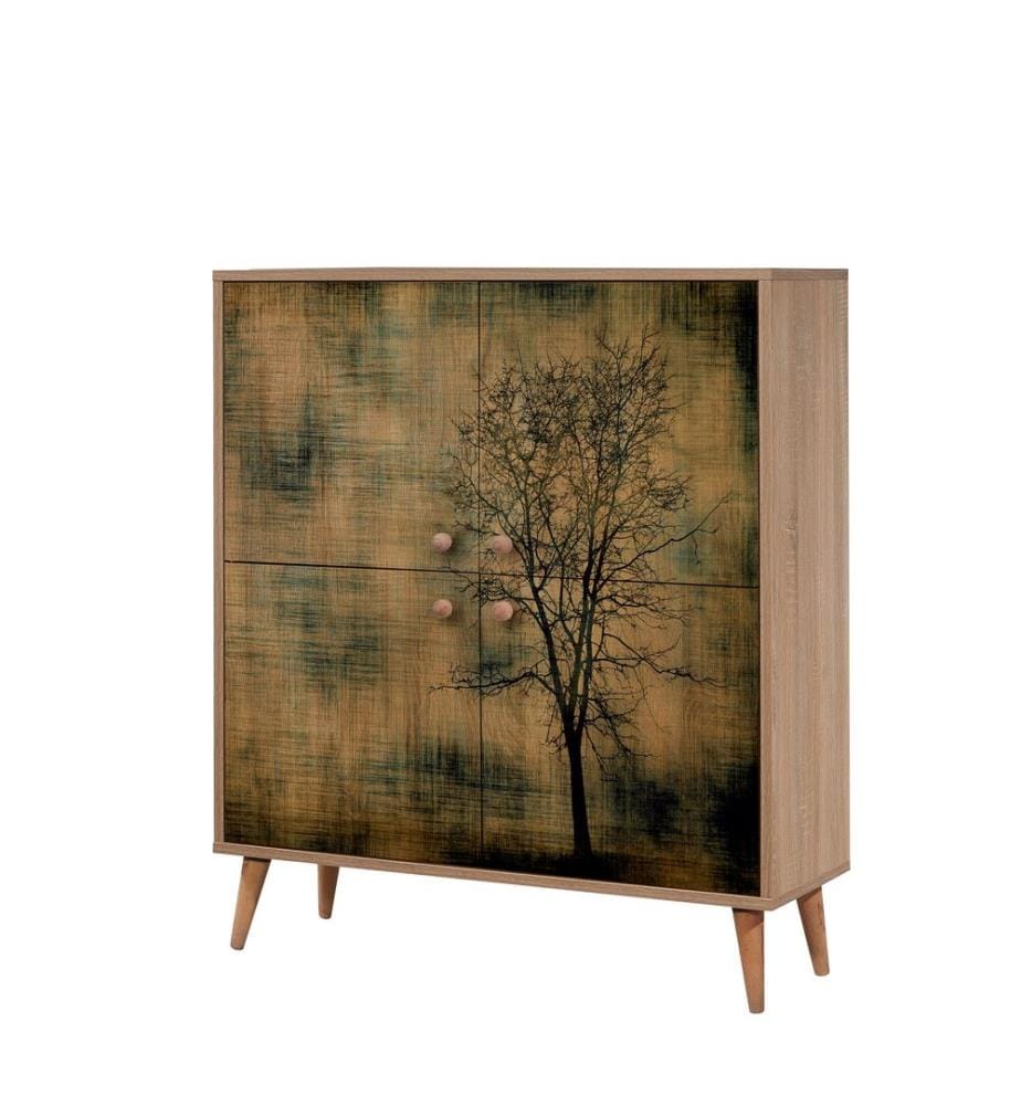 Ensemble de meubles de couloir, Sonomo, Vert, Panneau de particules mélaminé