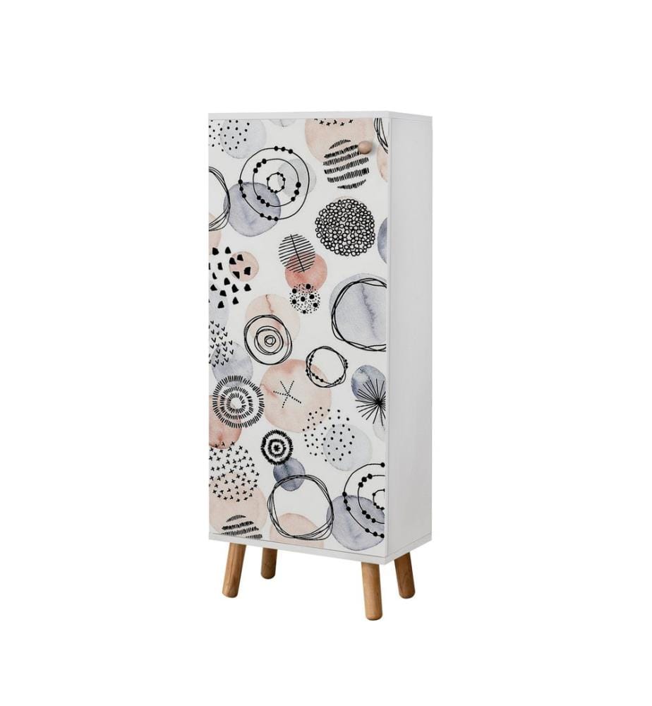 Ensemble de meubles de couloir, blanc, pierre, panneau de particules mélaminé