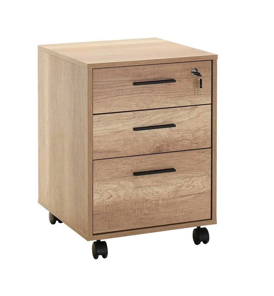 Multi Purpose Cabinet, Oak, Melamine Coated Particle Board