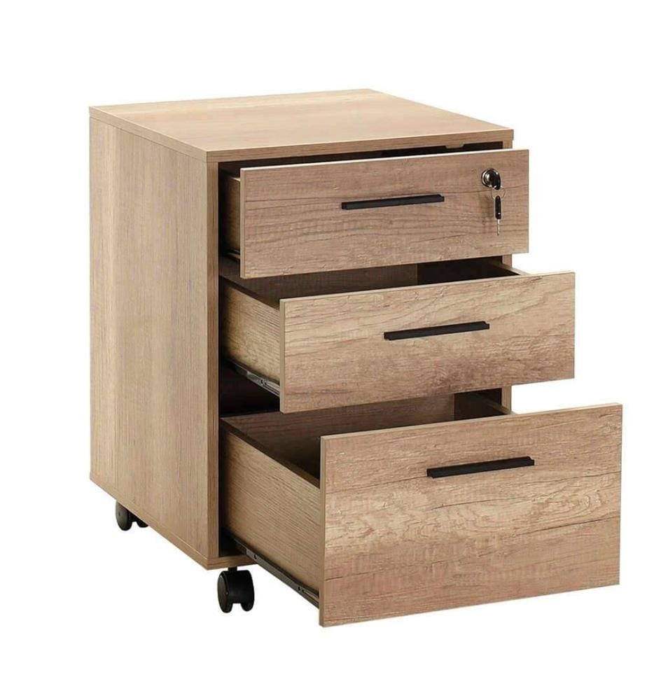 Multi Purpose Cabinet, Oak, Melamine Coated Particle Board